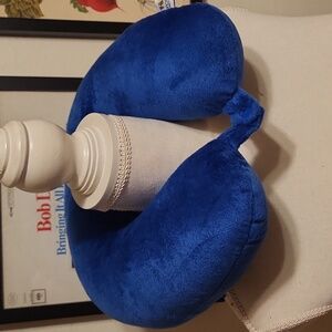 Wolf Essentials Neck Pillow For Travel Removable Cover For Washing